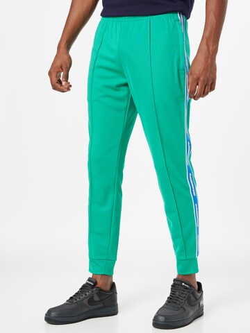 LACOSTE Tapered Pants in Green: front