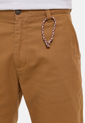INDICODE JEANS Regular Chino 'Melio' in Bruin
