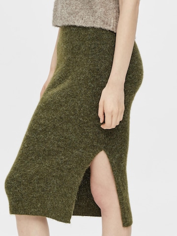 PIECES Skirt 'Fanna' in Green