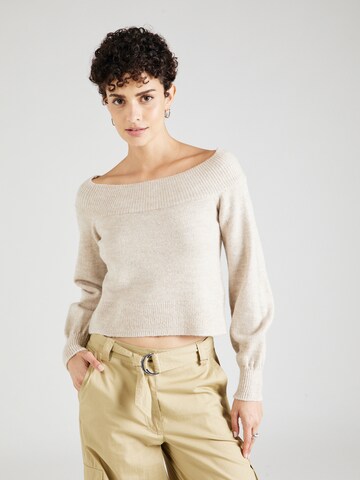 ONLY Pullover 'JANE' in Beige: predná strana