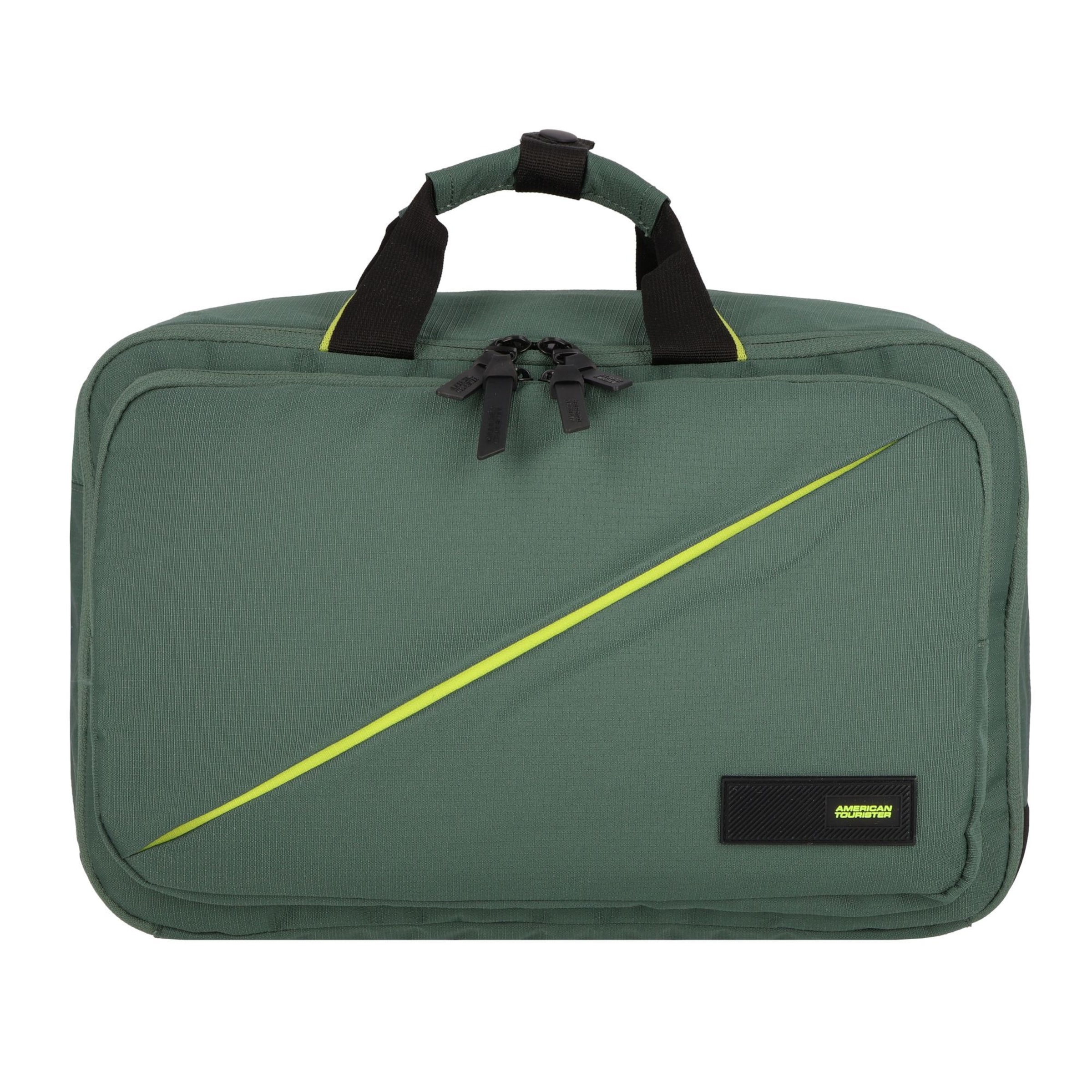 Borsa weekend 'Take2Cabin' di American Tourister in verde: frontale