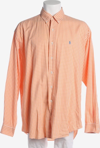 Polo Ralph Lauren Freizeithemd / Shirt / Polohemd langarm XL in Orange: Vorderseite