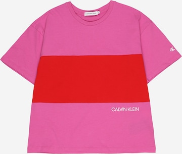 Calvin Klein Jeans Shirt in Pink: front