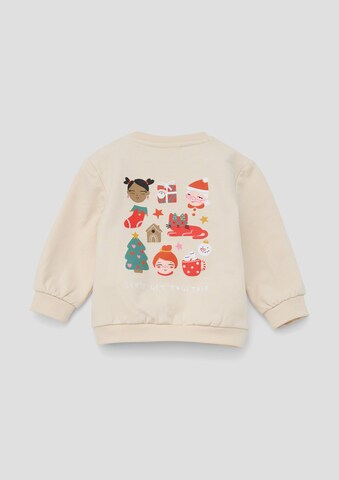 s.Oliver Sweatshirt in Beige