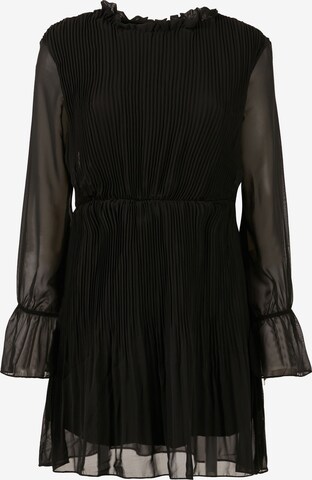 Robe de cocktail LELA en noir : devant