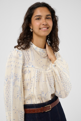 SAINT TROPEZ Blouse 'Sebastiana' in Beige
