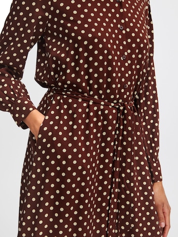 b.young Shirt dress 'JOSA' in Brown