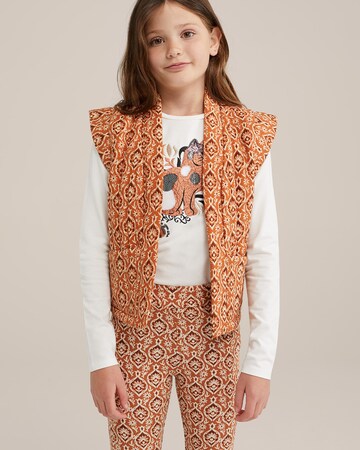 WE Fashion Weste in Orange