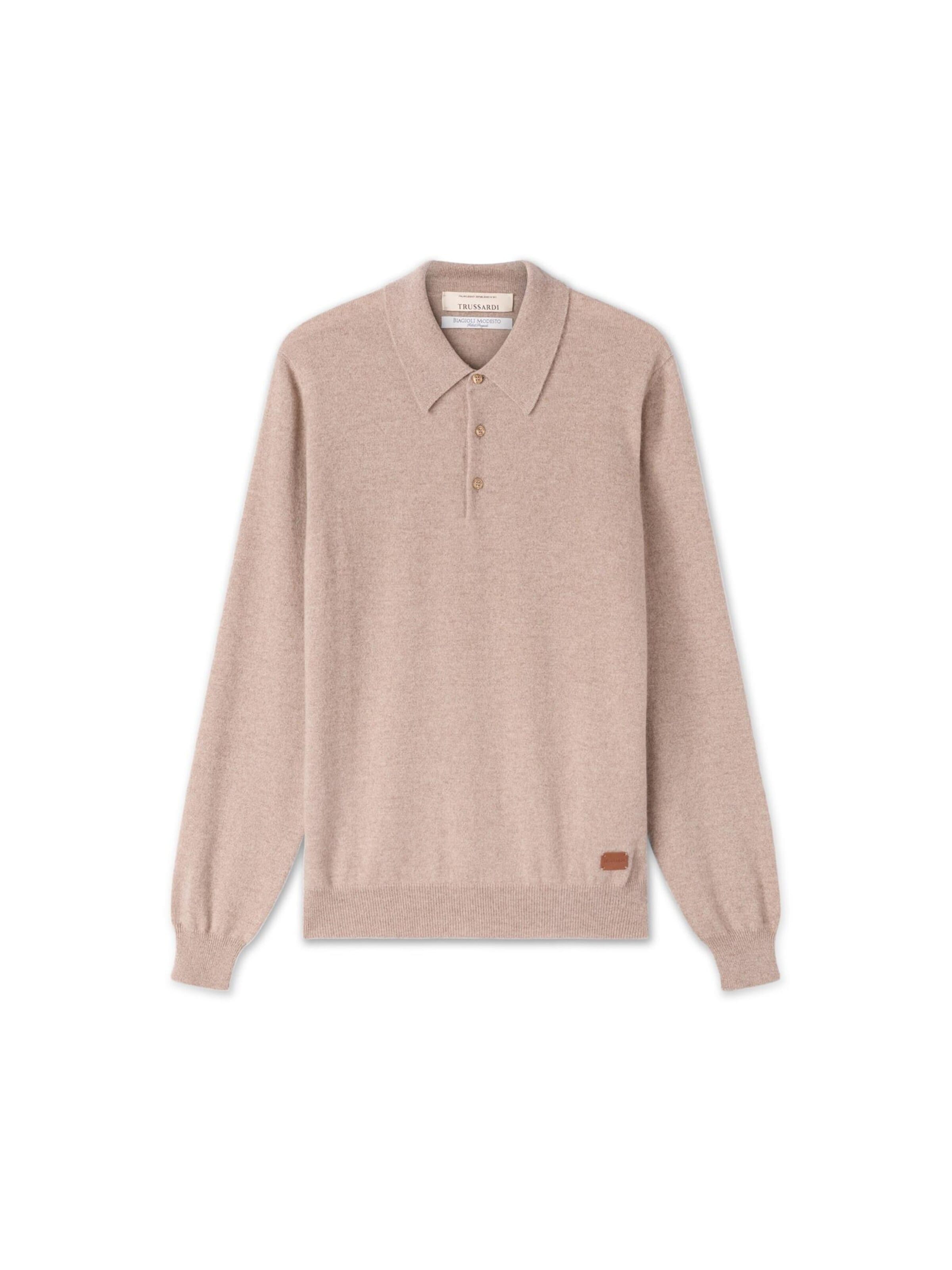 Pullover di Trussardi in beige: frontale