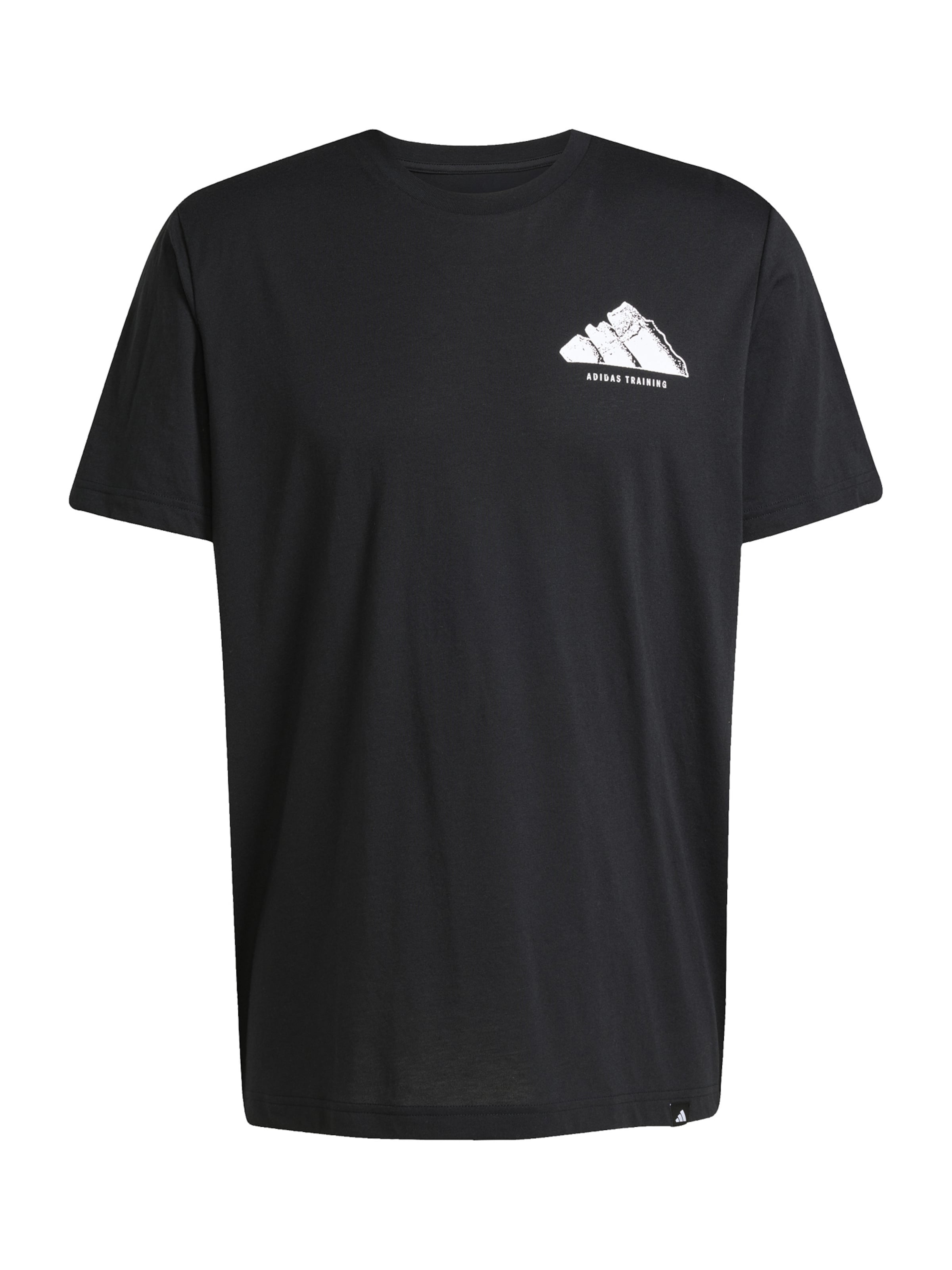 ADIDAS PERFORMANCE Performance shirt in Black: front