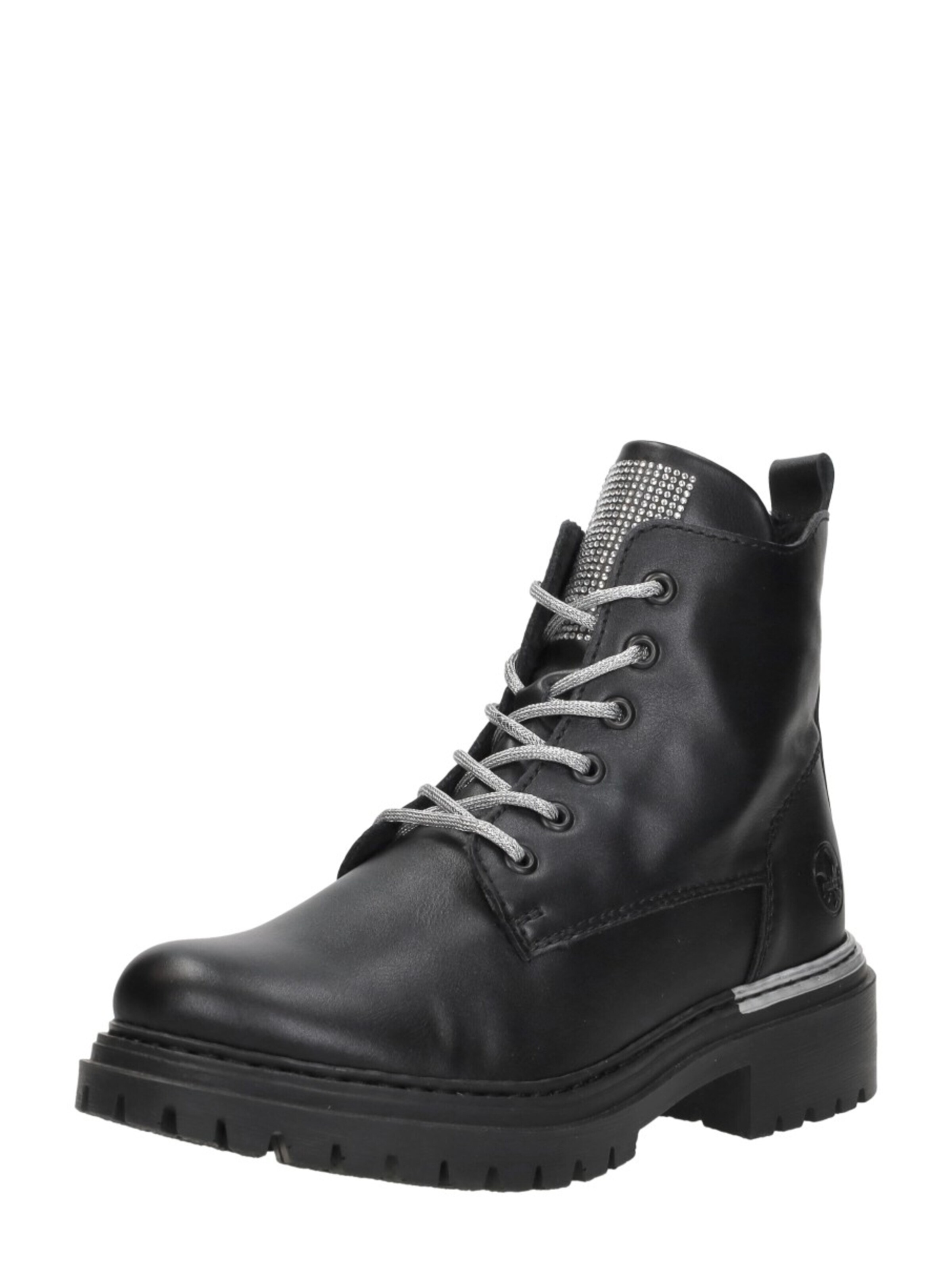 Chaussure à lacets 'Veterschoenen Hoog' Rieker en noir