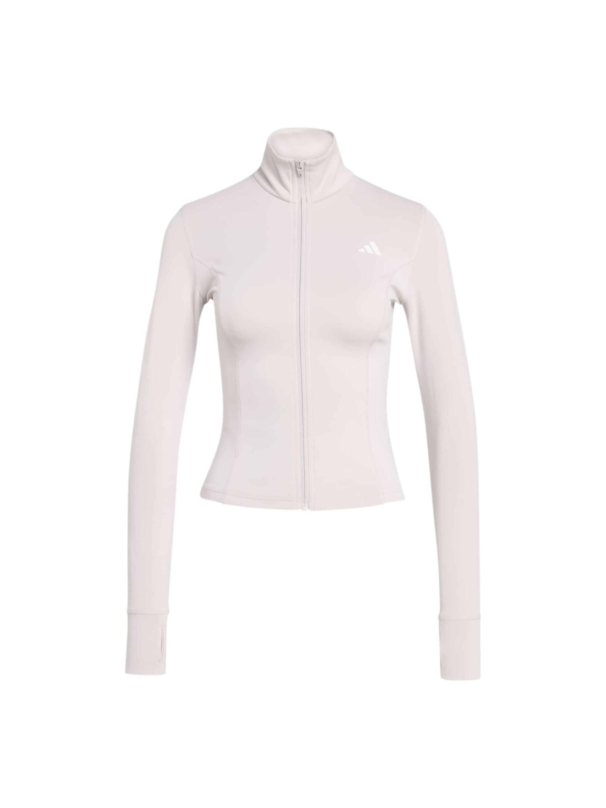 ADIDAS PERFORMANCE Sportsweatjacke 'OPT ESS' in Lila: Vorderseite