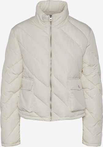 PIECES Between-Season Jacket 'JUUL' in Beige: front