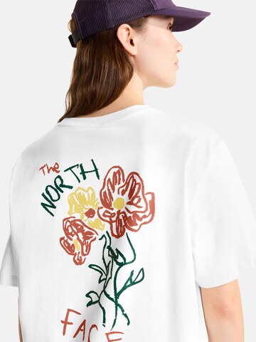 THE NORTH FACE T-Shirt 'Flower Scribble' in Weiß