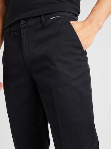 Regular Pantalon chino TOM TAILOR DENIM en noir