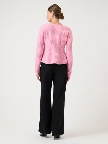 YAS Strickjacke 'YASDOLLY' in Lila