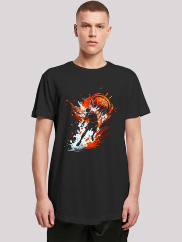 F4NT4STIC Shirt in Orange: front
