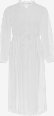 Robe Usha en blanc : devant