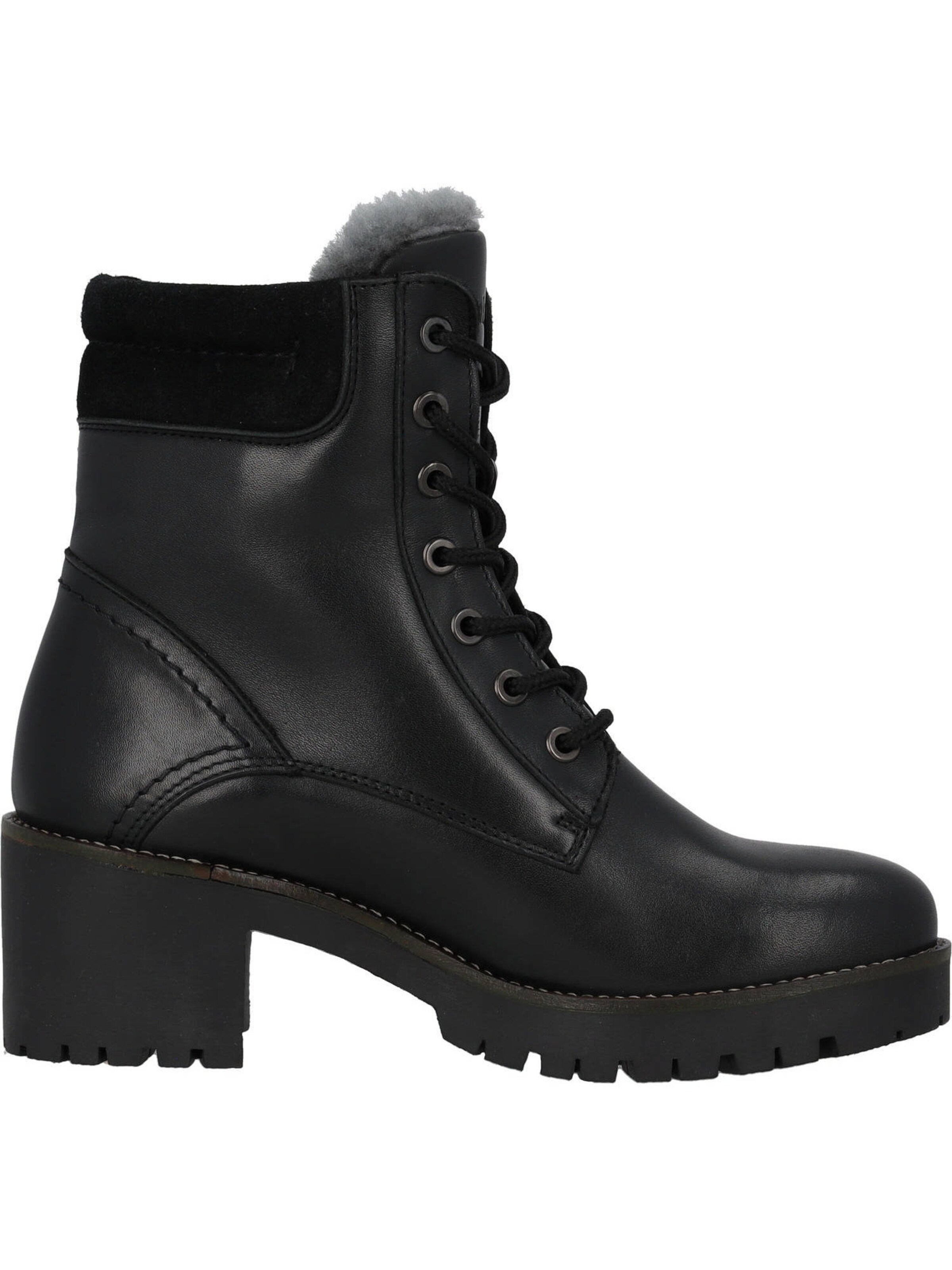 Palado Fűzős rövid szárú csizmák 'Skarda' - fekete