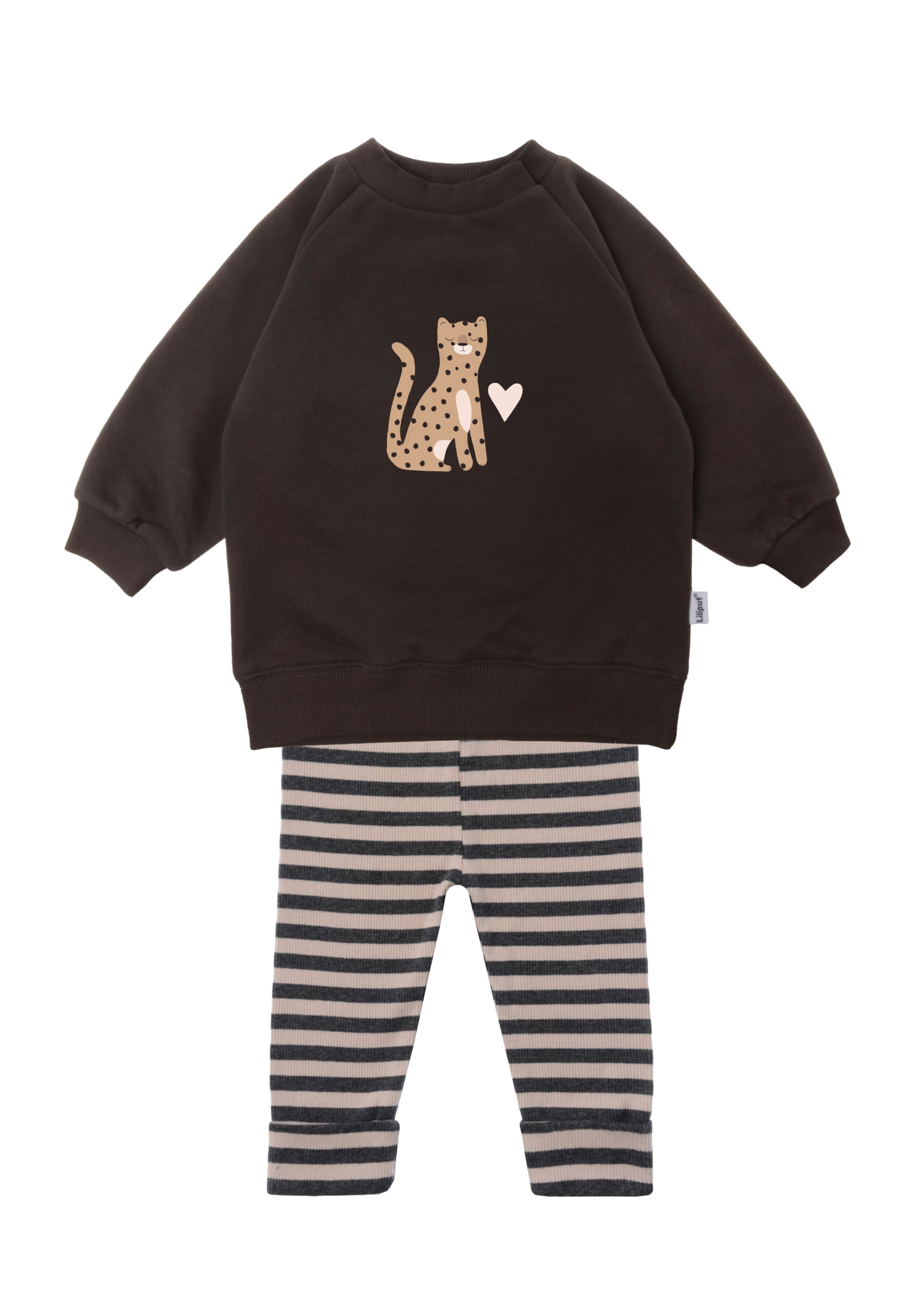 LILIPUT Leggings 'Leopard' in Braun: Vorderseite
