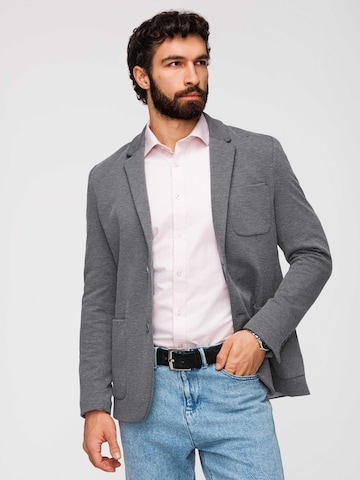 Ombre Regular Fit Sakko‌‌‌‌ in Grau: Vorderseite