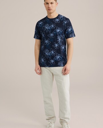T-Shirt WE Fashion en bleu