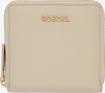 Porte-monnaies Roeckl en beige : devant