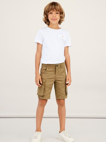 Regular Pantalon 'Ryan' NAME IT en beige