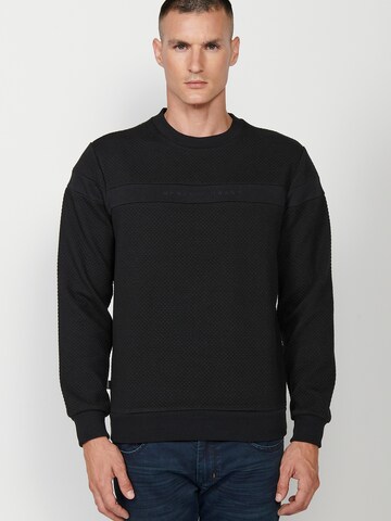 KOROSHI - Sweatshirt em preto: frente