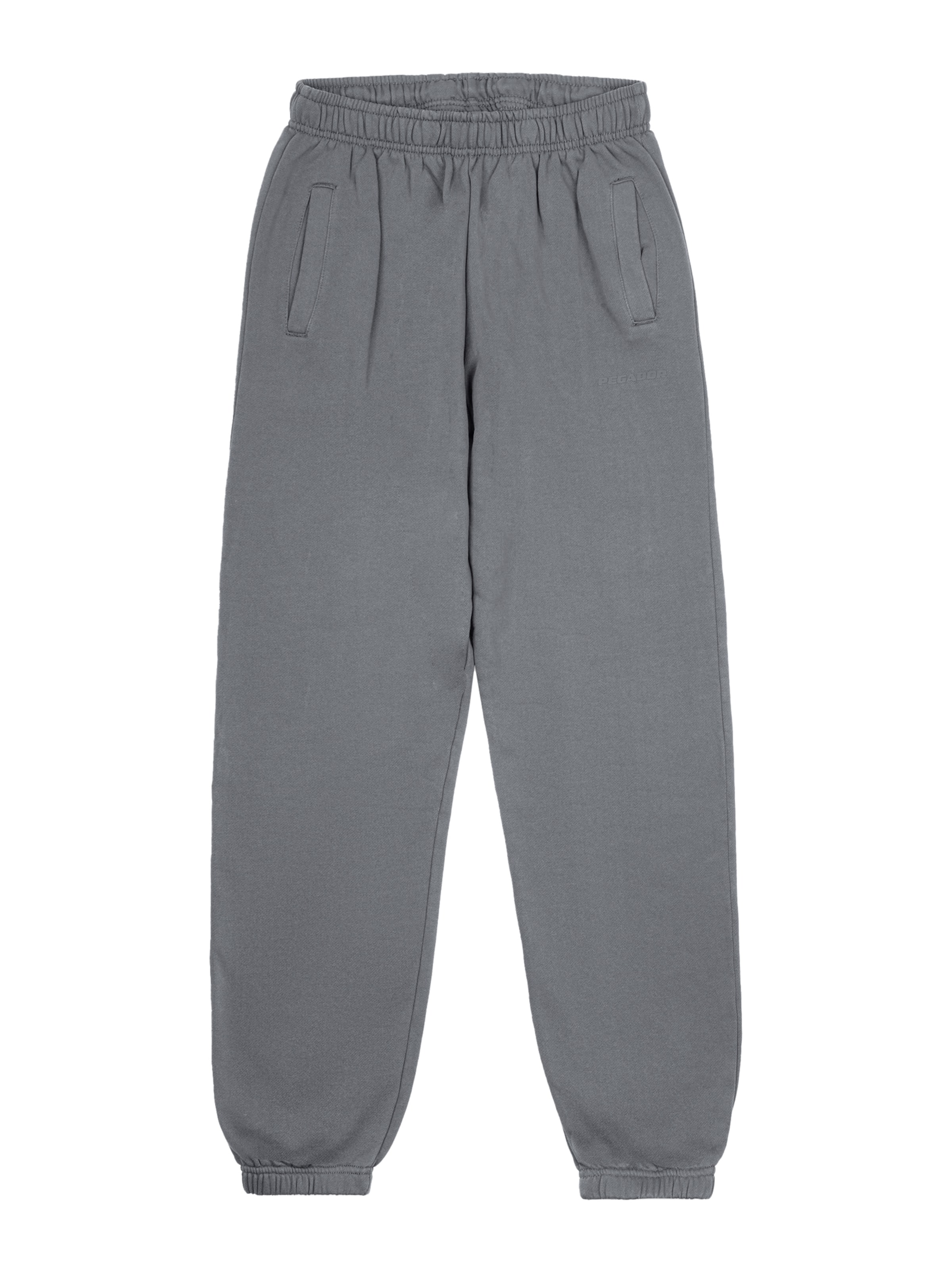 Pegador Zúžený Kalhoty 'VILLA' – šedá: přední strana