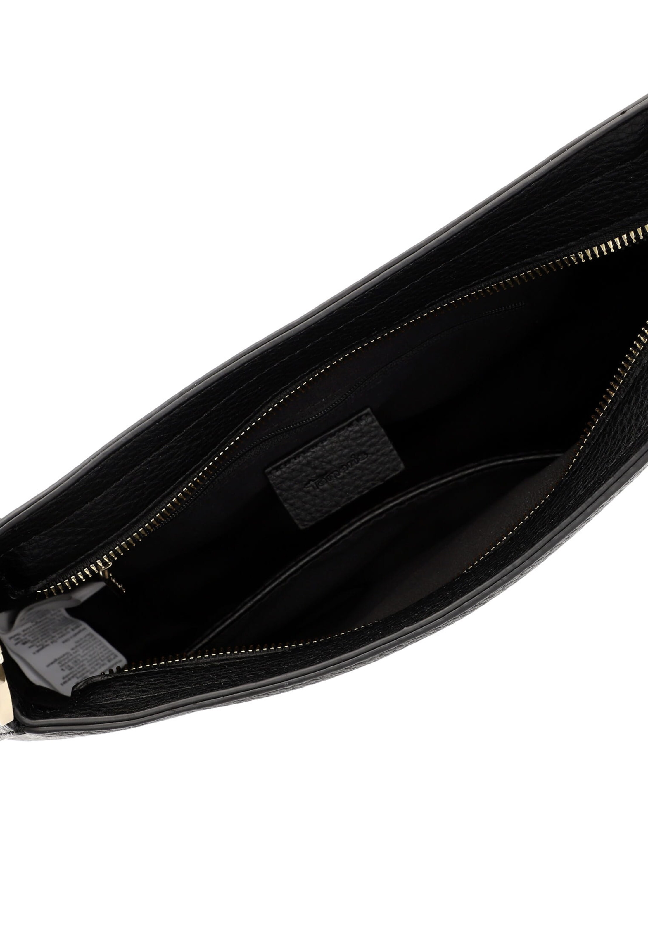 Borsa a sacco 'Ghalia' di Tamaris in nero