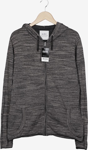 EDC BY ESPRIT Strickjacke XL in Grau: Vorderseite