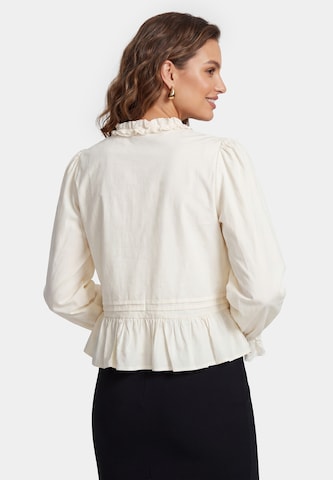faina - Blusa en beige
