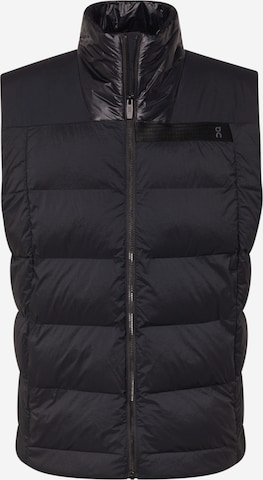 On Sportbodywarmer in Zwart: voorkant