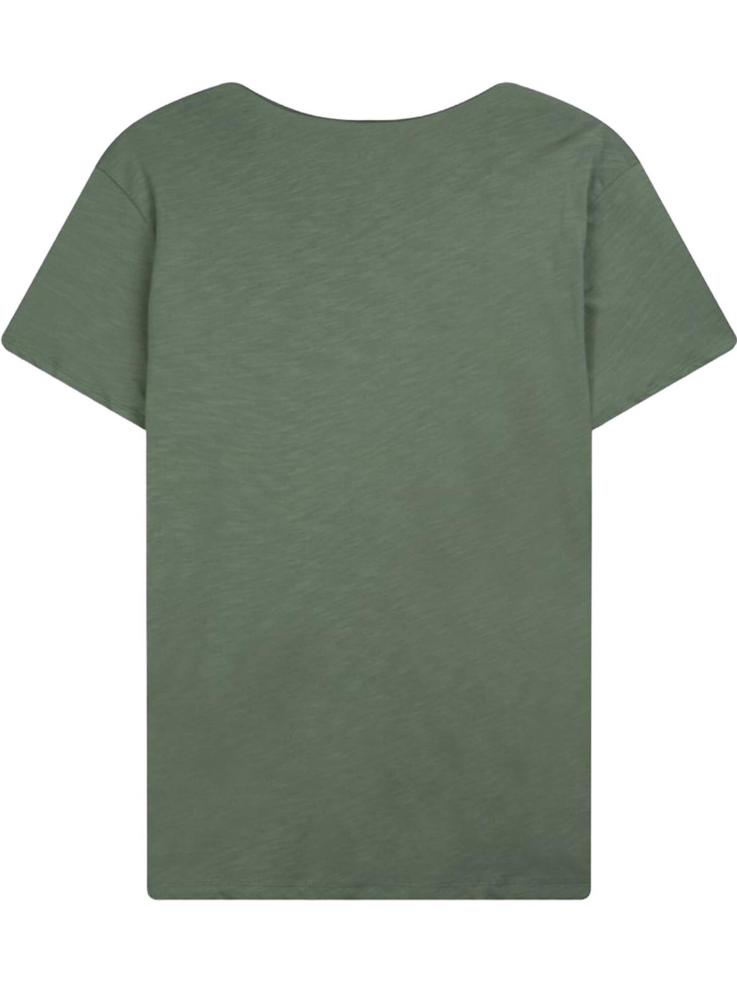 LTB Jeans Shirt 'Basic T-Shirt' in Green: front