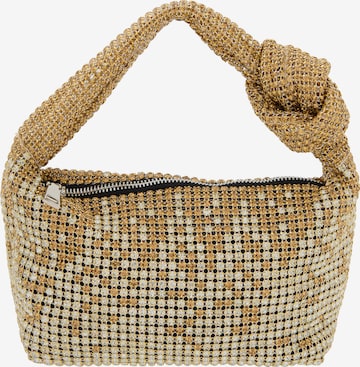 Borsa a mano di myMo at night in oro: frontale