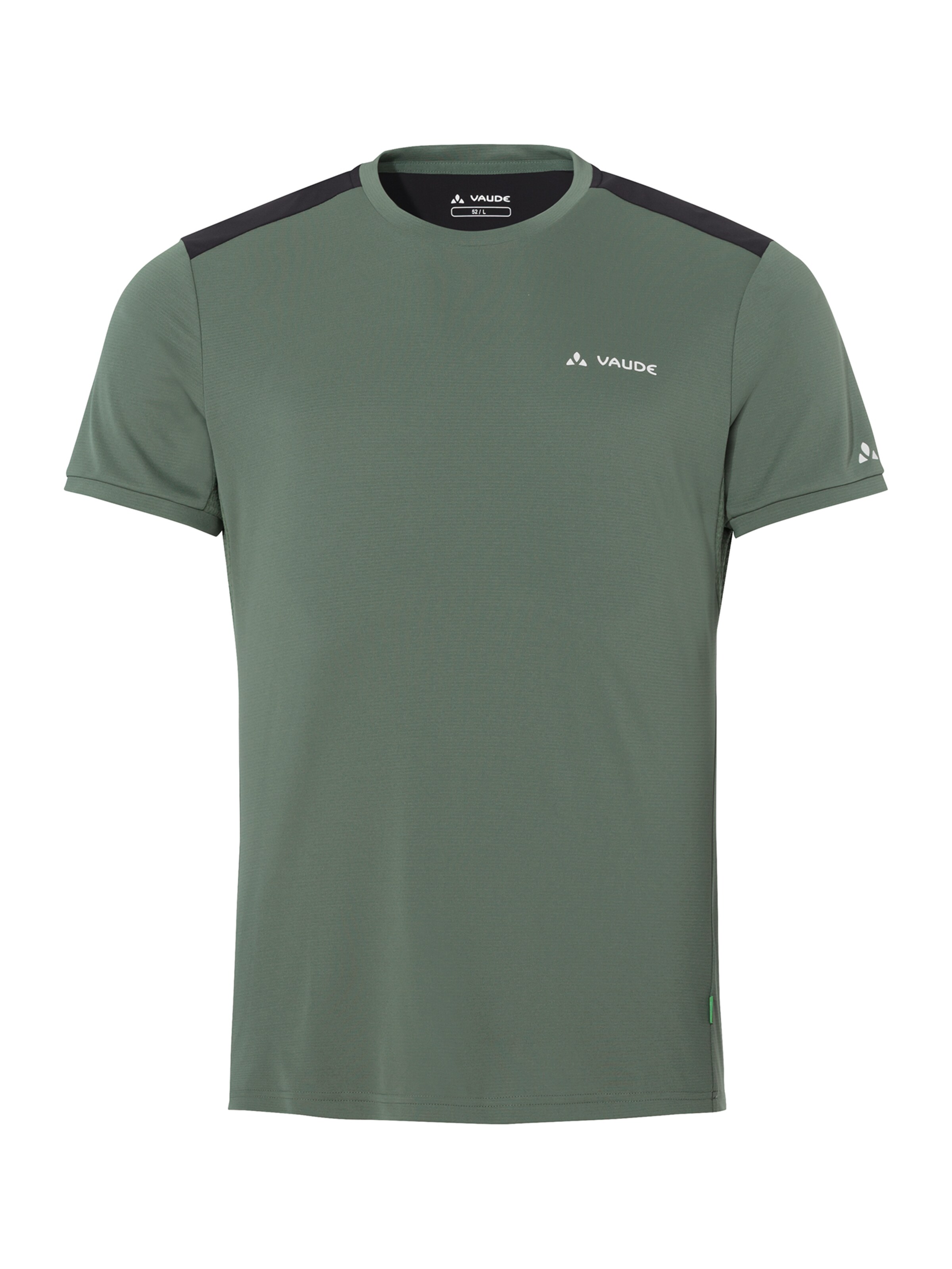 VAUDE Functioneel shirt 'Scopi T IV' in Groen: voorkant