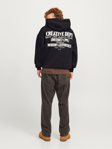 JACK & JONES Sweatshirt 'JORRoxbury' in Schwarz