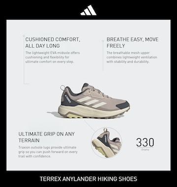 ADIDAS TERREX Χαμηλό παπούτσι 'Anylander' σε γκρι