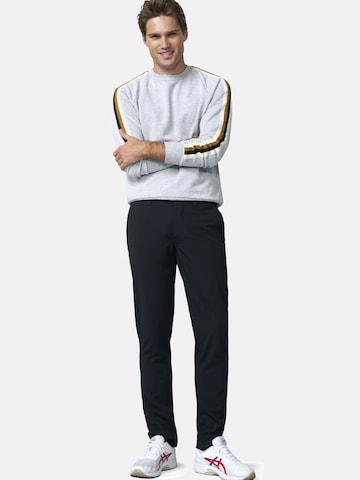 MEYER Slimfit Chinohose 'M5 Move 9-6196' in Schwarz