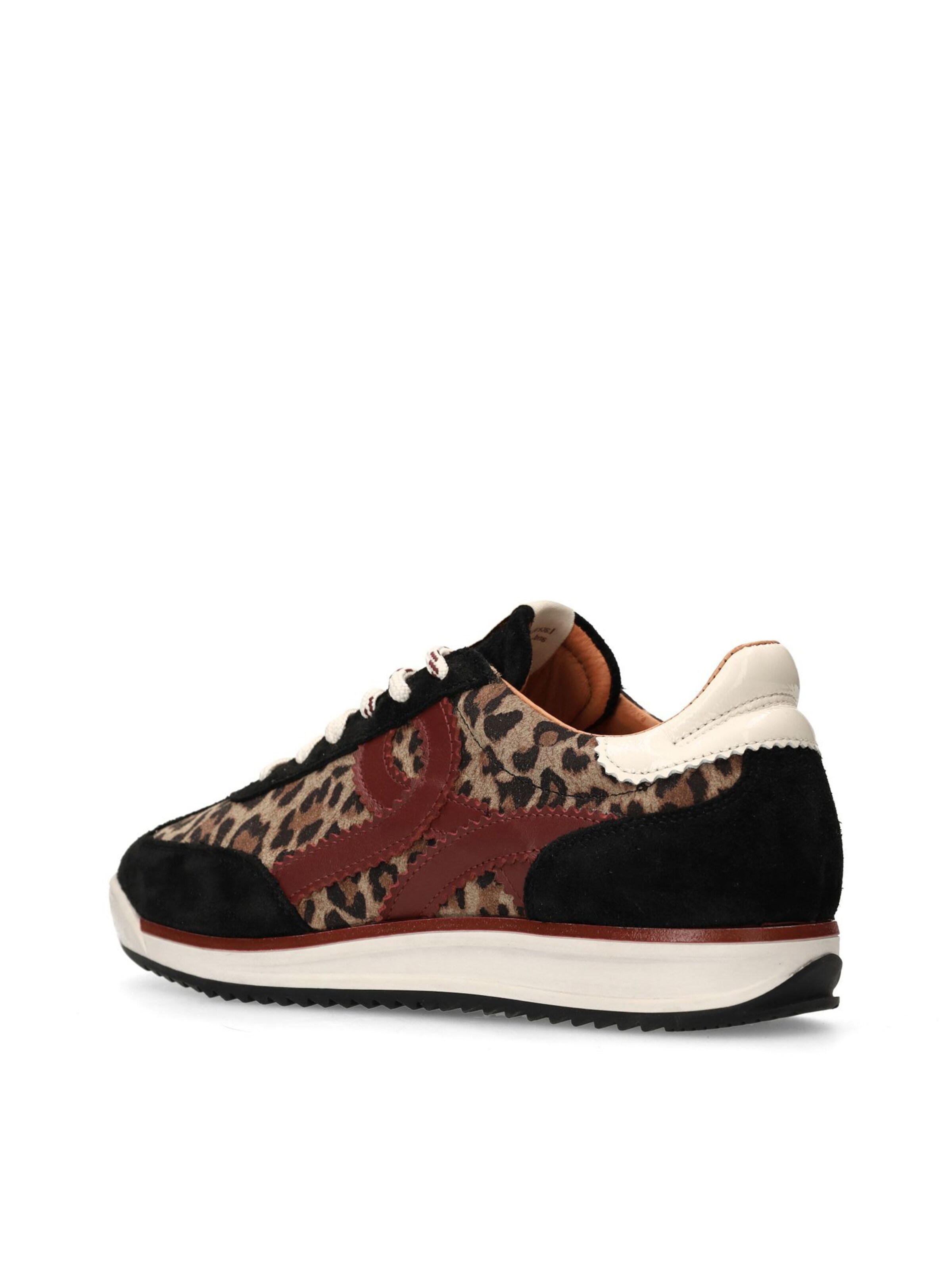 MANFIELD Sneakers laag in Zwart