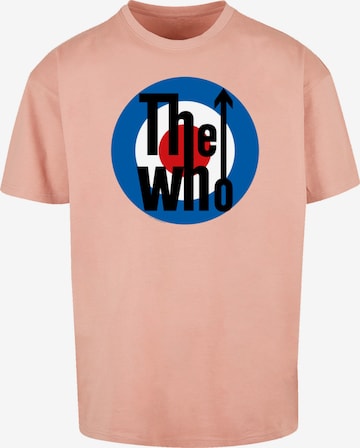 T-Shirt 'The Who Target' F4NT4STIC en beige : devant