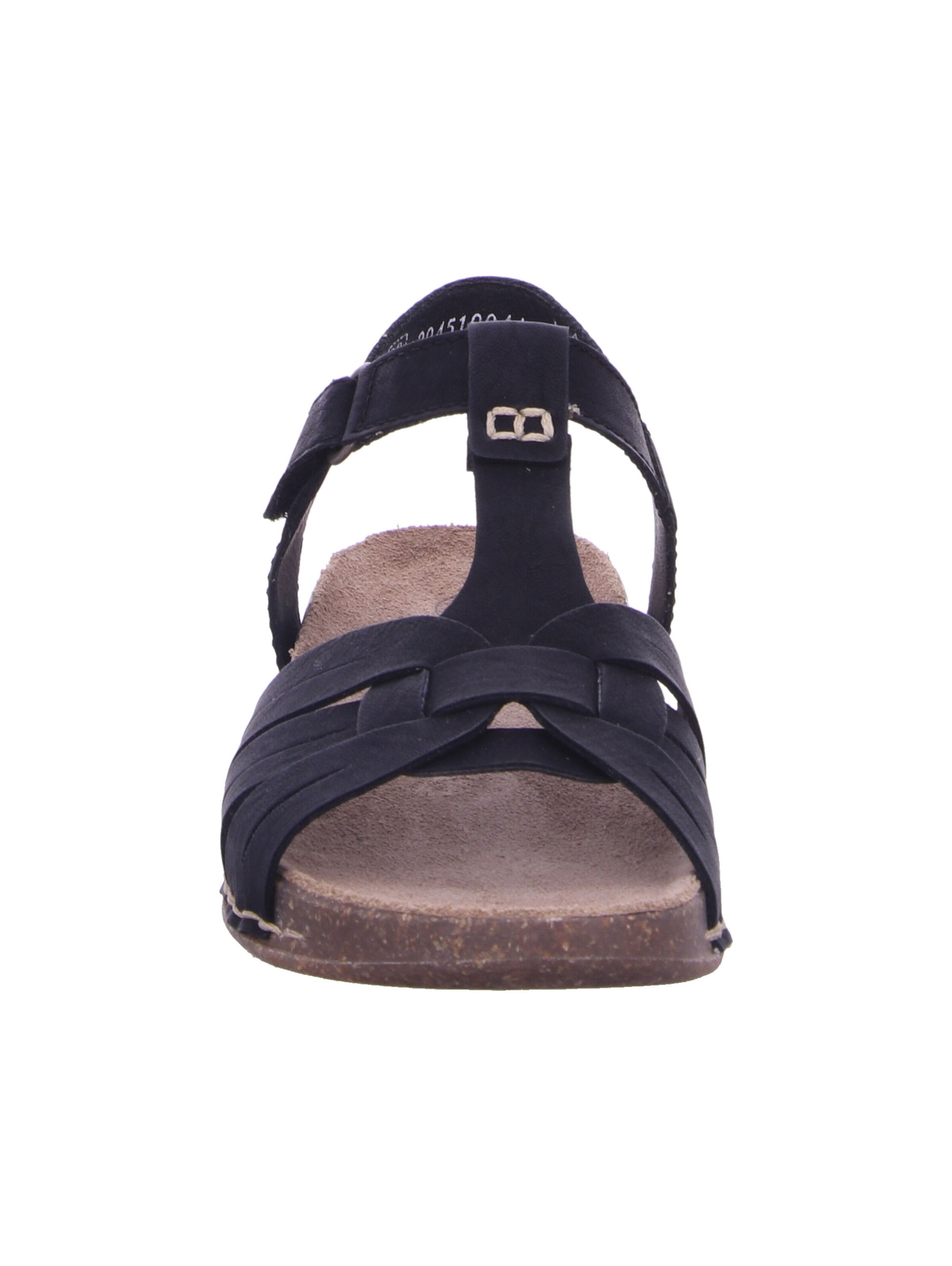 Sandales à lanières Rieker en noir