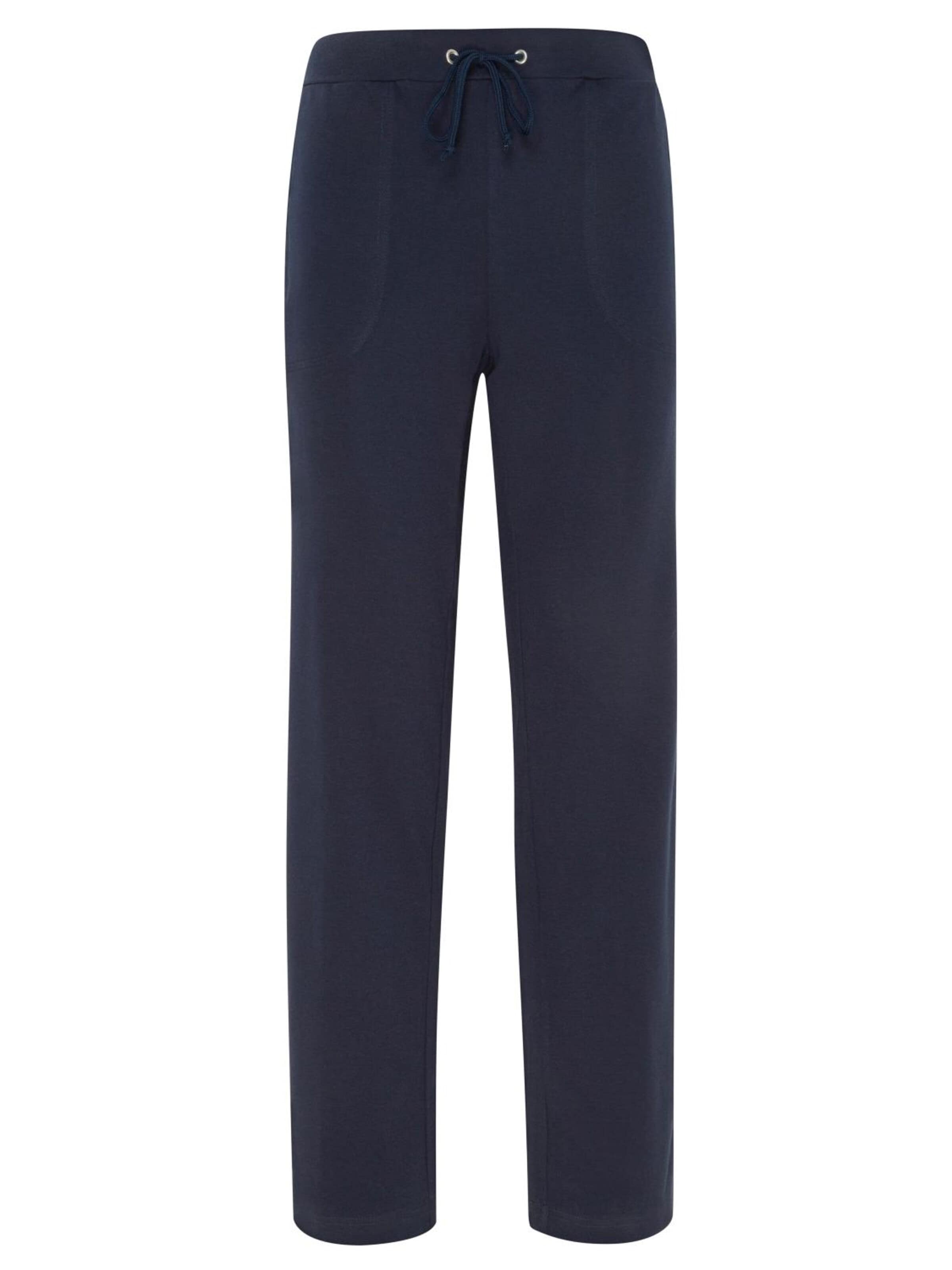 HAJO Regular Pants 'Joggpants sportiv Stay Fresh' in Blue: front