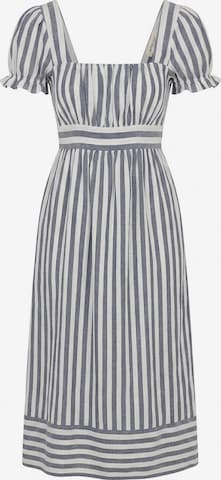 Robe ' ' Apricot en bleu : devant