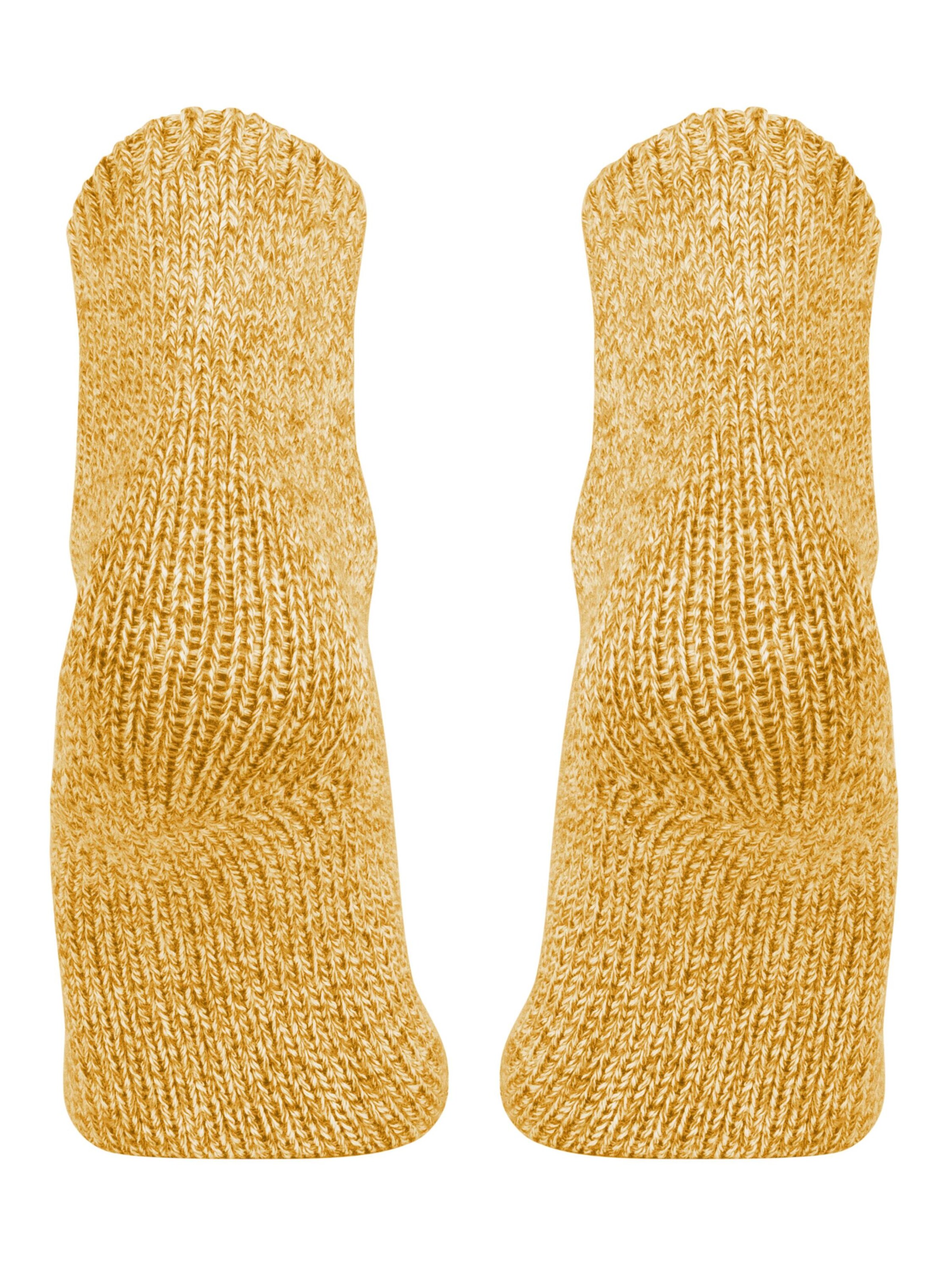 Chaussettes normani en jaune