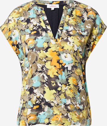 s.Oliver Blouse in Gemengde kleuren: voorkant