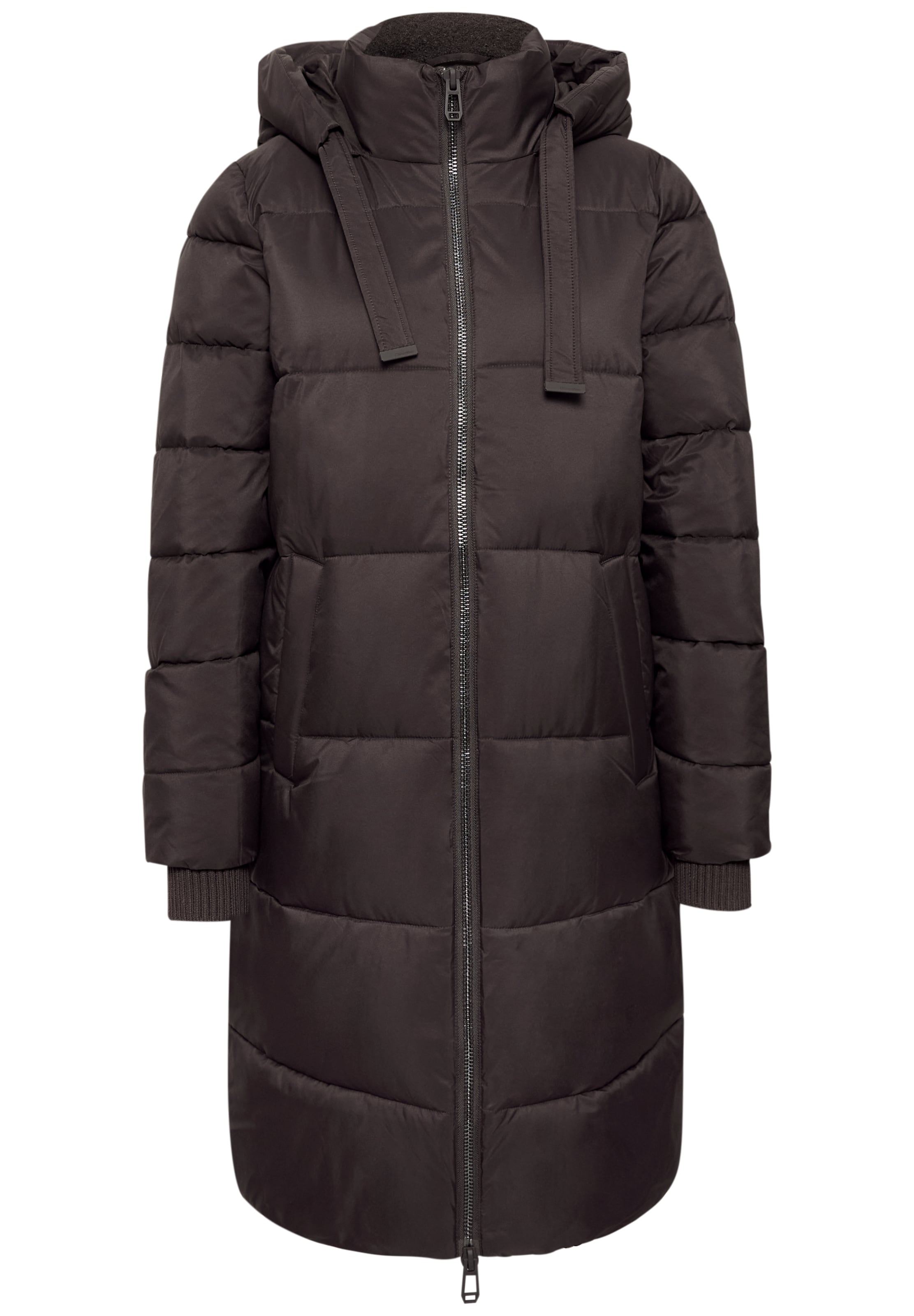 Street One Studio Winter Coat in Brown: front