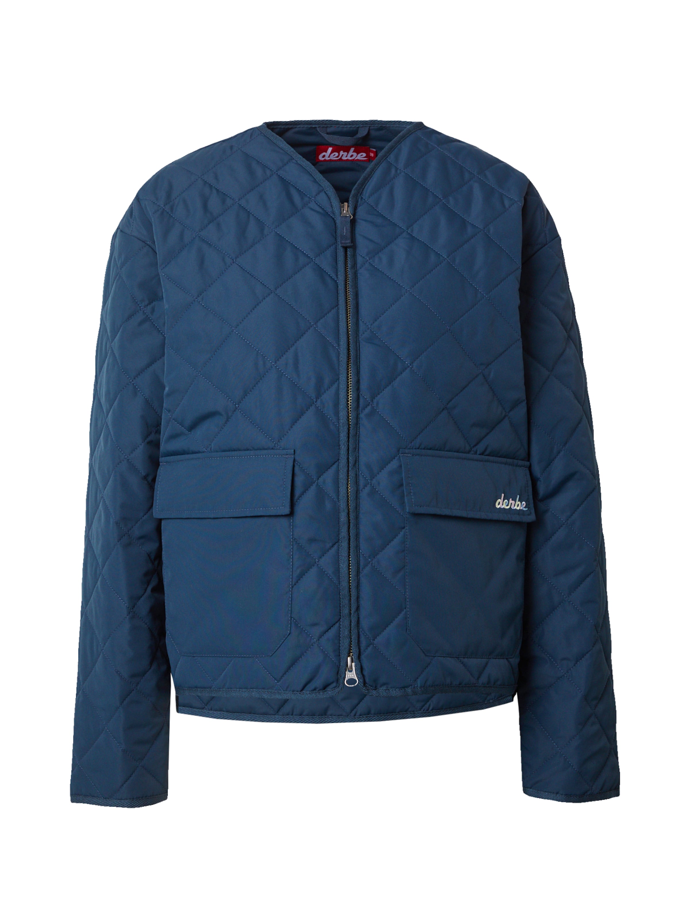 Derbe Tussenjas in Blauw: voorkant