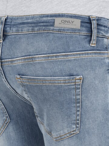 Only Maternity Skinny Jeans 'Blush' in Blue